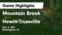 Mountain Brook  vs Hewitt-Trussville  Game Highlights - Feb. 5, 2021