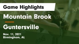 Mountain Brook  vs Guntersville  Game Highlights - Nov. 11, 2021