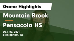 Mountain Brook  vs Pensacola HS Game Highlights - Dec. 20, 2021