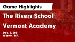 The Rivers School vs Vermont Academy Game Highlights - Dec. 3, 2021