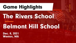 The Rivers School vs Belmont Hill School Game Highlights - Dec. 8, 2021