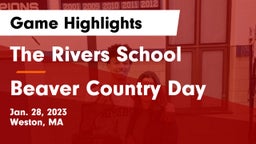 The Rivers School vs Beaver Country Day Game Highlights - Jan. 28, 2023