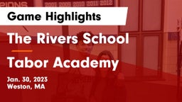 The Rivers School vs Tabor Academy  Game Highlights - Jan. 30, 2023