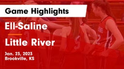 Ell-Saline vs Little River  Game Highlights - Jan. 23, 2023