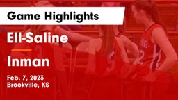 Ell-Saline vs Inman  Game Highlights - Feb. 7, 2023