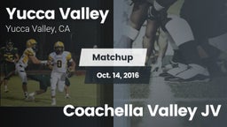 Matchup: Yucca Valley High vs. Coachella Valley JV 2016