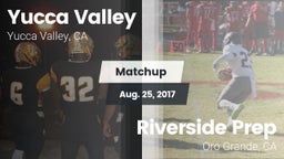 Matchup: Yucca Valley High vs. Riverside Prep  2017