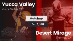 Matchup: Yucca Valley High vs. Desert Mirage  2017