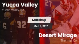 Matchup: Yucca Valley High vs. Desert Mirage  2017
