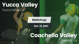 Matchup: Yucca Valley High vs. Coachella Valley  2017