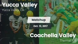 Matchup: Yucca Valley High vs. Coachella Valley  2017