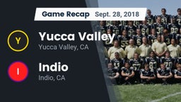 Recap: Yucca Valley  vs. Indio  2018