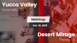 Matchup: Yucca Valley High vs. Desert Mirage  2018