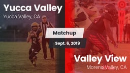 Matchup: Yucca Valley High vs. Valley View  2019