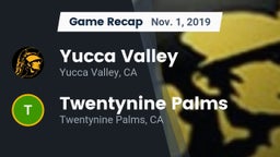 Recap: Yucca Valley  vs. Twentynine Palms  2019