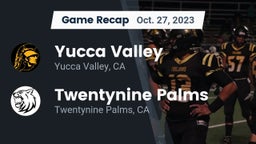 Recap: Yucca Valley  vs. Twentynine Palms  2023