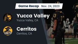 Recap: Yucca Valley  vs. Cerritos  2023
