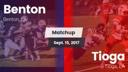 Matchup: Benton  vs. Tioga  2017