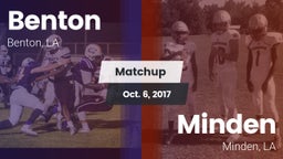 Matchup: Benton  vs. Minden  2017