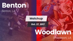 Matchup: Benton  vs. Woodlawn  2017