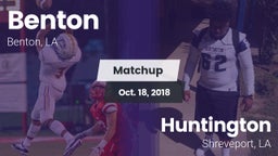 Matchup: Benton  vs. Huntington  2018