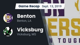 Recap: Benton  vs. Vicksburg  2019