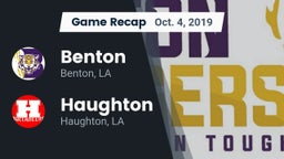 Recap: Benton  vs. Haughton  2019