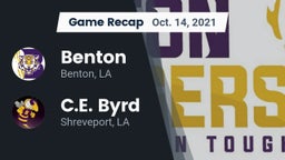Recap: Benton  vs. C.E. Byrd  2021