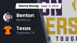 Recap: Benton  vs. Texas  2022