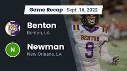 Recap: Benton  vs. Newman  2022
