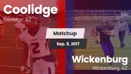 Matchup: Coolidge  vs. Wickenburg  2017