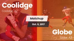 Matchup: Coolidge  vs. Globe  2017