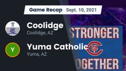 Recap: Coolidge  vs. Yuma Catholic  2021