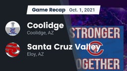 Recap: Coolidge  vs. Santa Cruz Valley  2021