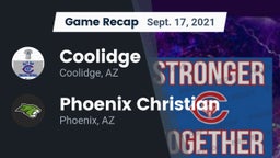 Recap: Coolidge  vs. Phoenix Christian  2021