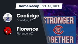 Recap: Coolidge  vs. Florence  2021