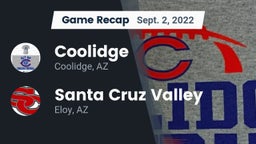 Recap: Coolidge  vs. Santa Cruz Valley  2022