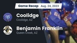 Recap: Coolidge  vs. Benjamin Franklin  2023