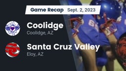 Recap: Coolidge  vs. Santa Cruz Valley  2023