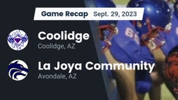 Recap: Coolidge  vs. La Joya Community  2023