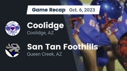 Recap: Coolidge  vs. San Tan Foothills  2023