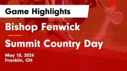 Bishop Fenwick vs Summit Country Day Game Highlights - May 10, 2024