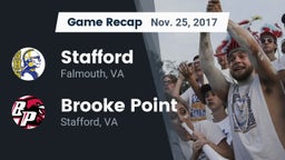 Recap: Stafford  vs. Brooke Point  2017
