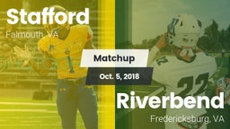 Matchup: Stafford  vs. Riverbend  2018