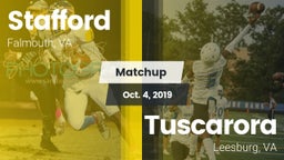 Matchup: Stafford  vs. Tuscarora  2019