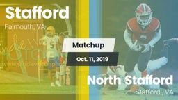 Matchup: Stafford  vs. North Stafford   2019