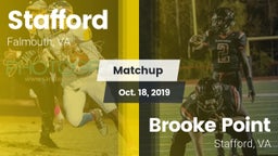 Matchup: Stafford  vs. Brooke Point  2019