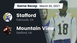 Recap: Stafford  vs. Mountain View  2021
