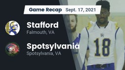 Recap: Stafford  vs. Spotsylvania  2021