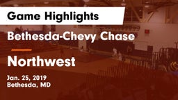 Bethesda-Chevy Chase  vs Northwest  Game Highlights - Jan. 25, 2019